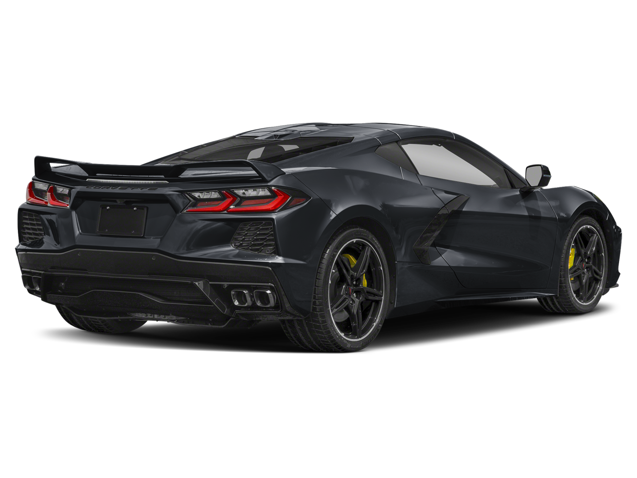 2023 Chevrolet Corvette Stingray — rear three-quarter view