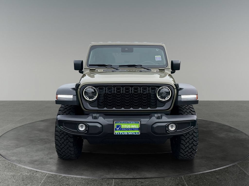 2025 Jeep Wrangler — side profile view