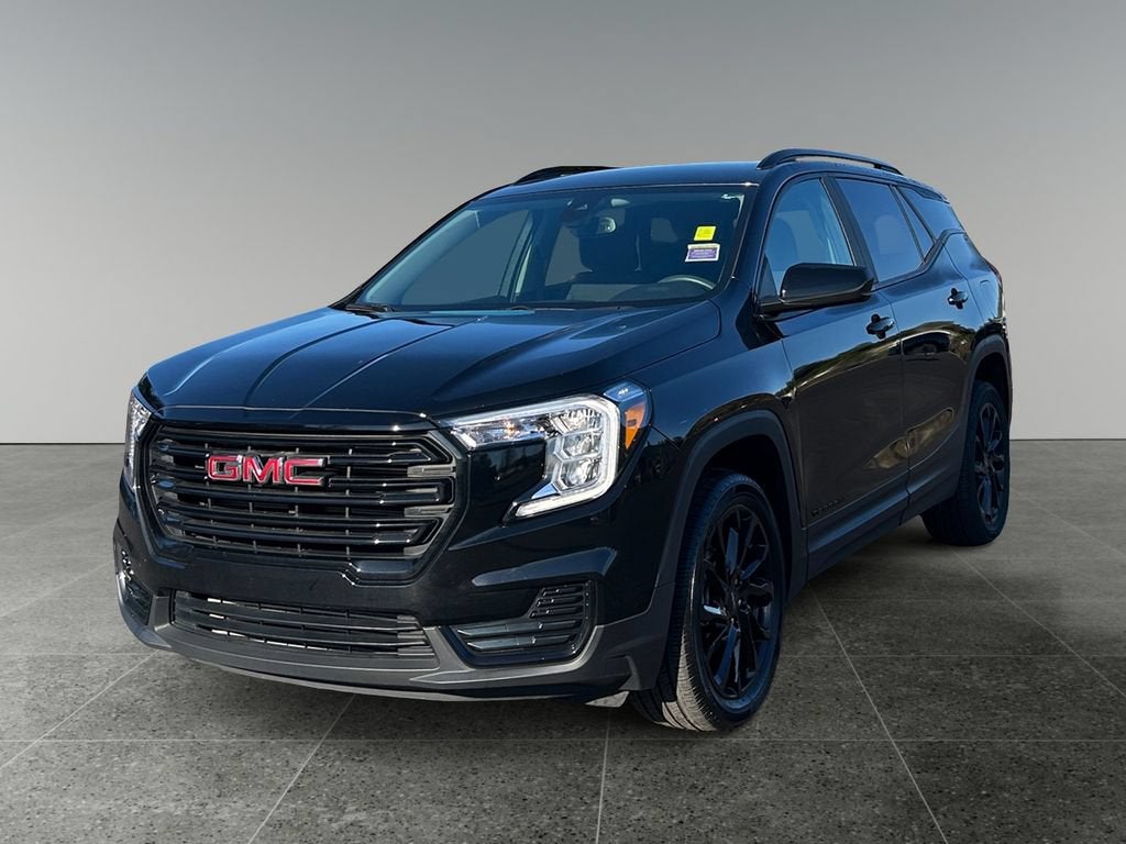 2023 GMC Terrain — rear three-quarter view