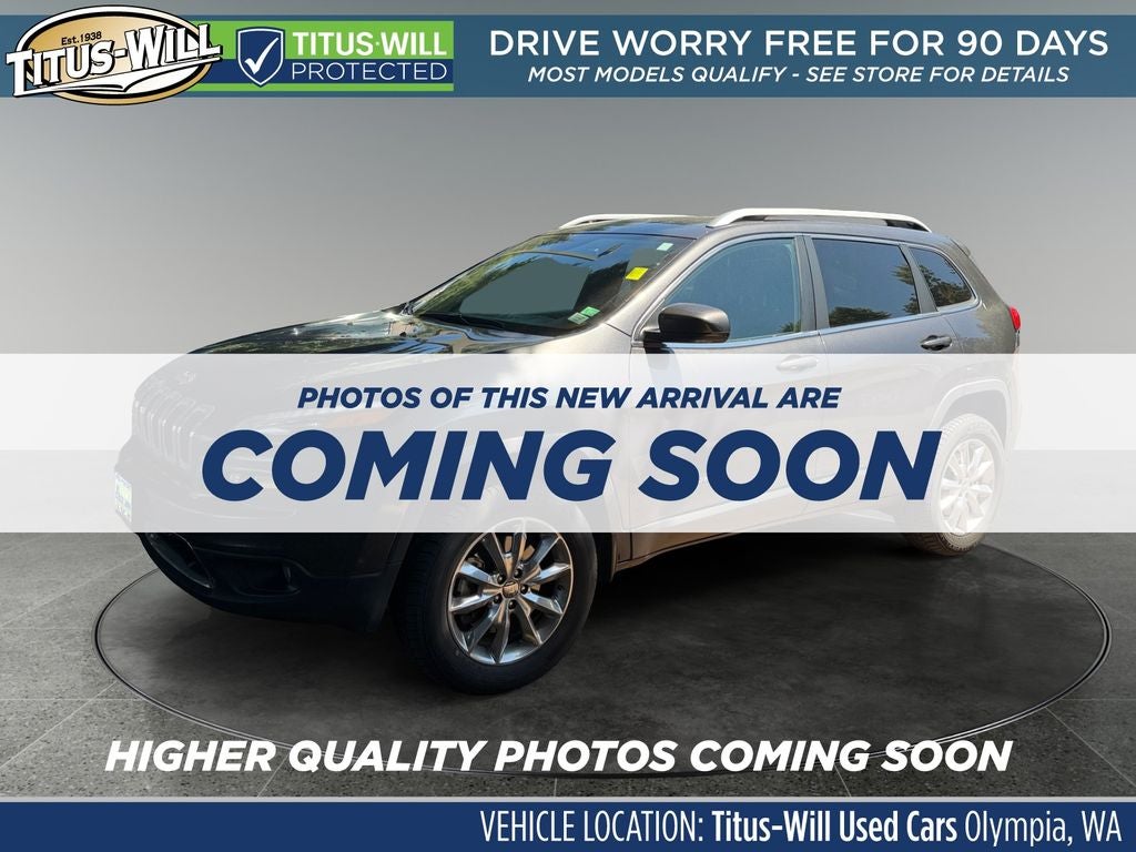 2015 Jeep Cherokee — side profile view