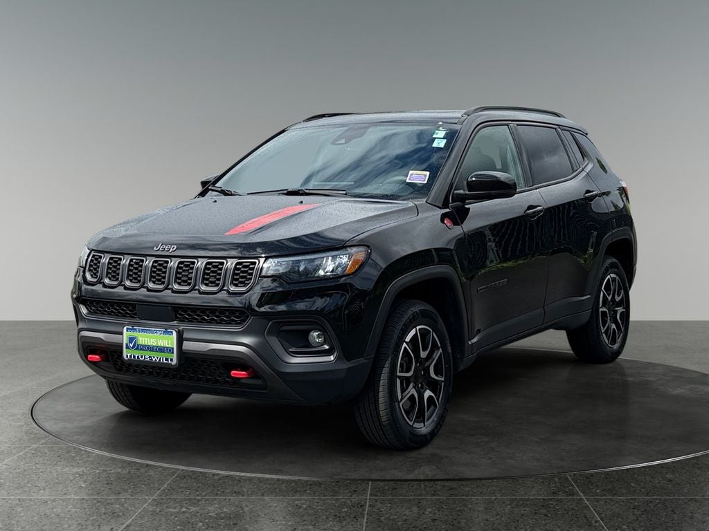2024 Jeep Compass — rear three-quarter view