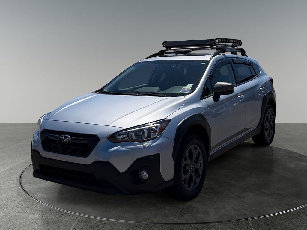 2022 Subaru Crosstrek — rear three-quarter view