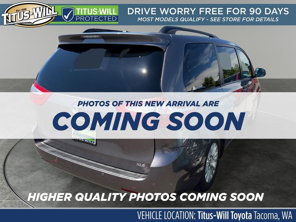 2015 Toyota Sienna — interior view