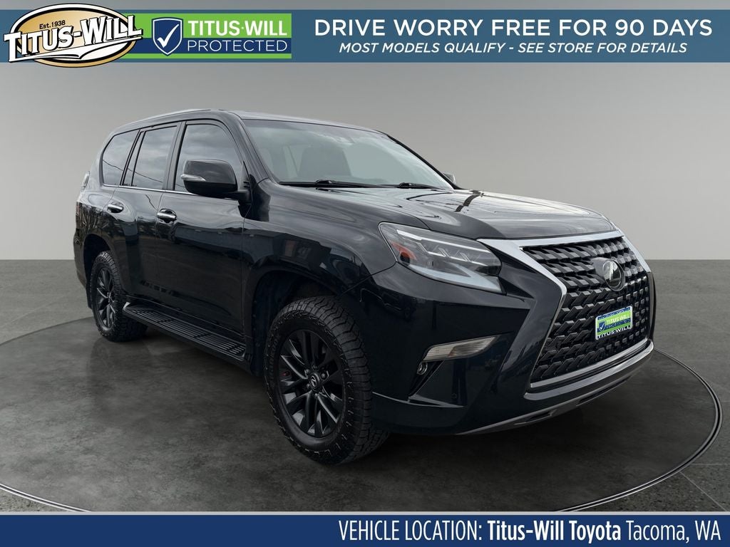 2023 Lexus GX 460 in Caviar — front three-quarter view