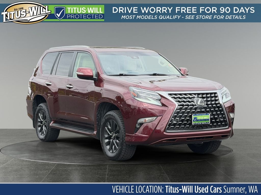 2020 Lexus GX 460 Premium in Mica — front three-quarter view